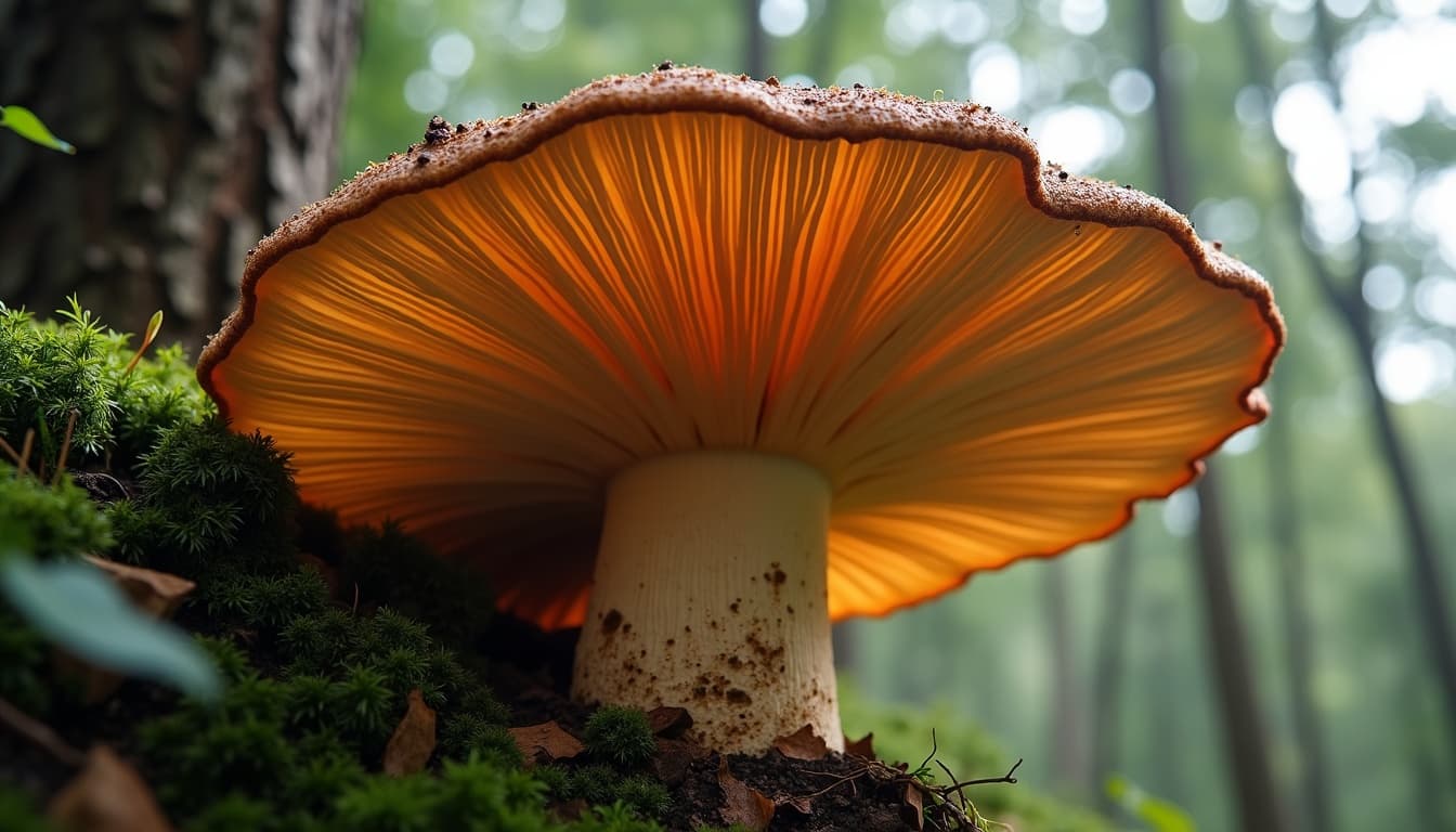 The Enchanted Woodland: 15 Luminous & Fantasy Macro Mushroom Prints